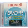 Mini DVD-R, 30min, embalagem individual - Maxell